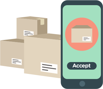 Pay and dispatch a local driver